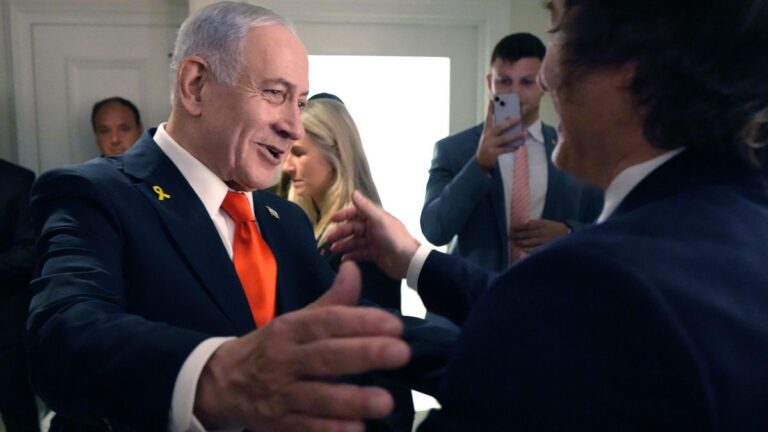 Milei se reunió en Nueva York con Netanyahu y pidió por la liberación de los rehenes argentinos