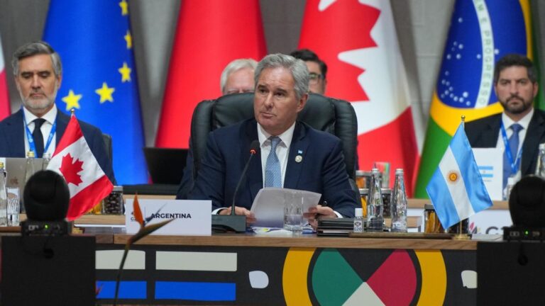 Argentina se desmarcó del documento final del G20 y reclamó que «se respete» el consenso