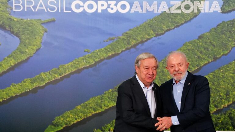 Lula reclama a los líderes mundiales “coraje político” para activar “de verdad” la lucha contra el cambio climático Lula reclama a los líderes mundiales “coraje político” para activar “de verdad” la lucha contra el cambio climático