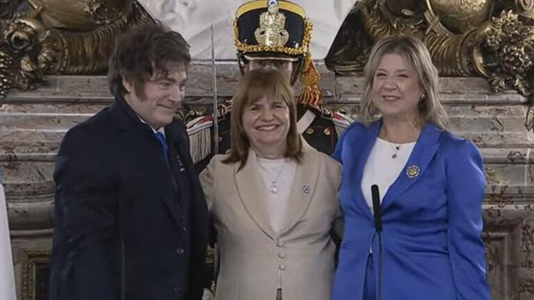 Juró la nueva ministra de Seguridad de Milei, con el embajador de EE.UU. en primera fila Juró la nueva ministra de Seguridad de Milei, con el embajador de EE.UU. en primera fila