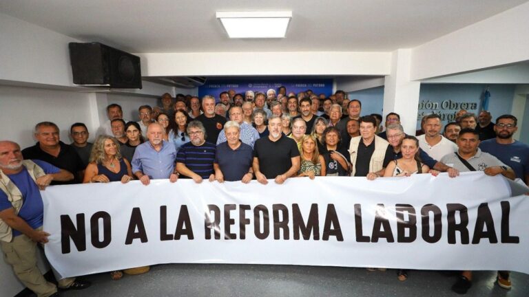 Reforma laboral: crece la presión sindical y empuja a la CGT a un paro general