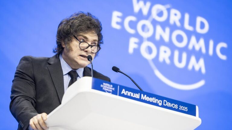 Milei vuelve a Davos con la intención de consolidarse como referente de la derecha regional