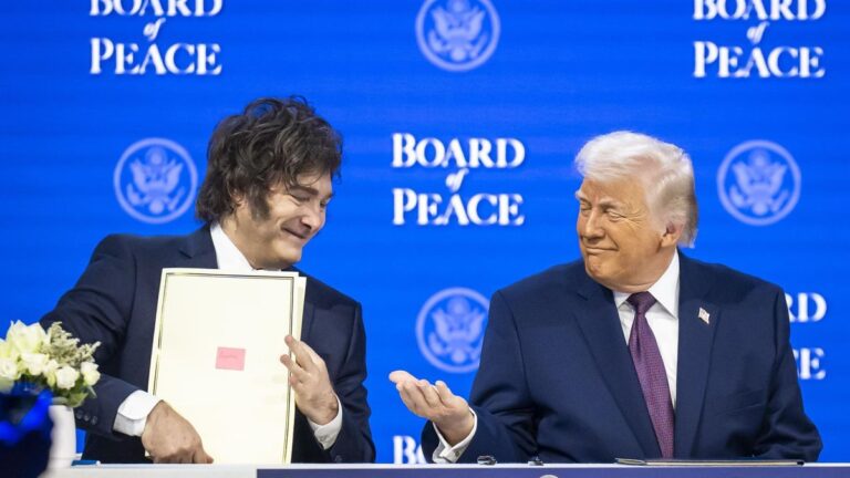 Trump presentó su polémica Junta de Paz con Milei y Orbán entre ataques a la ONU Trump presentó su polémica Junta de Paz con Milei y Orbán entre ataques a la ONU