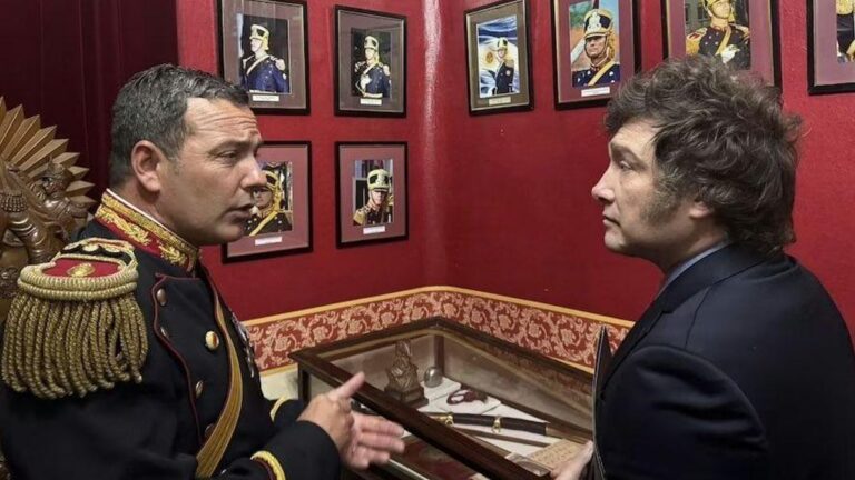 Tras el aval judicial, Javier Milei encabezará la entrega del sable corvo de San Martín este sábado en San Lorenzo